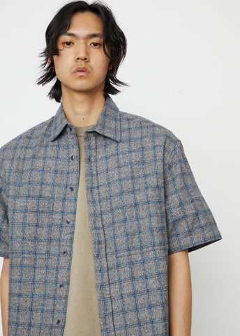 Japan Short-Sleeve Plaid Shirt