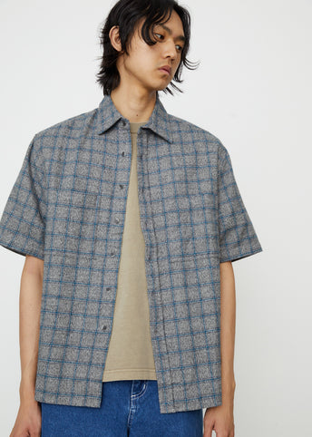 Japan Short-Sleeve Plaid Shirt