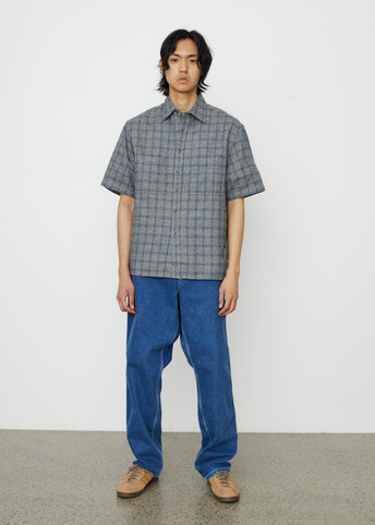 Japan Short-Sleeve Plaid Shirt