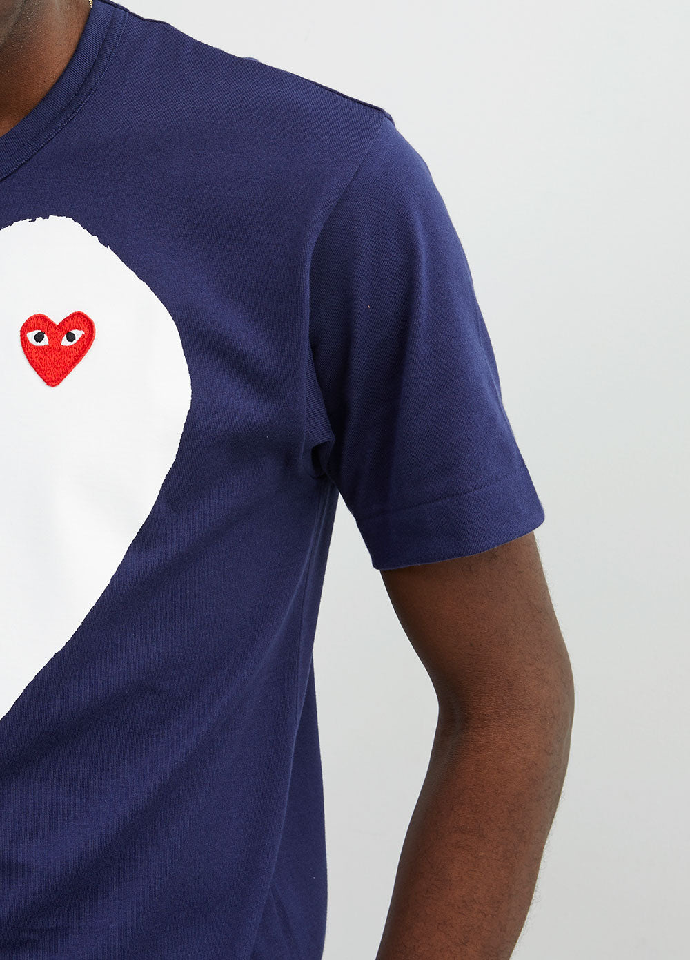 T184 White Heart T-shirt