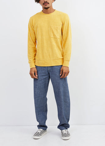 Terry Pullover Sweatshirt
