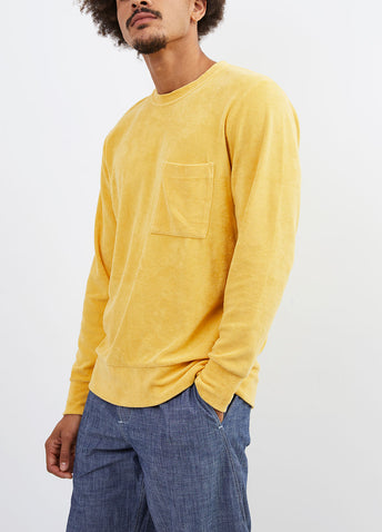 Terry Pullover Sweatshirt