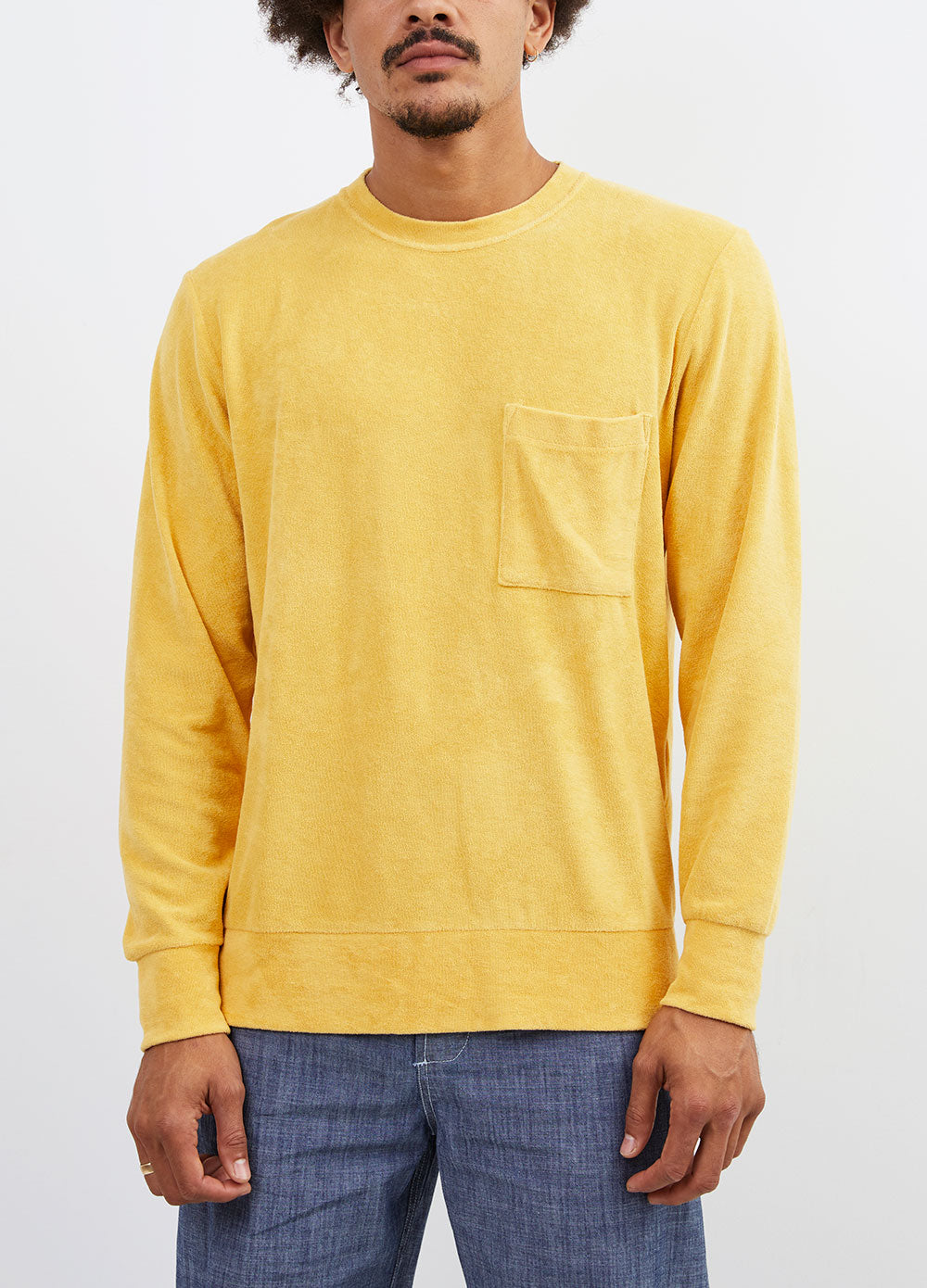 Terry Pullover Sweatshirt
