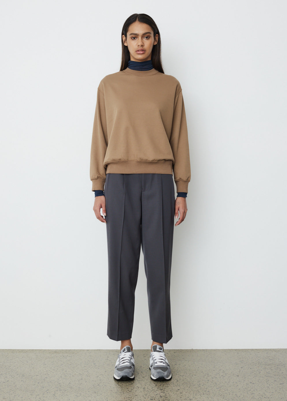 Elastic High Gauge Sweatshirt