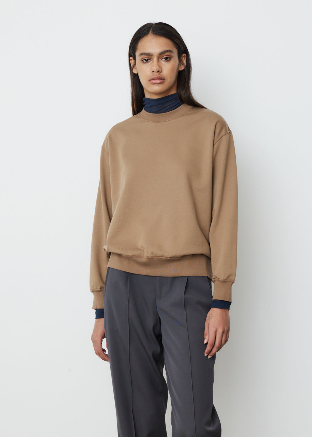 Elastic High Gauge Sweatshirt