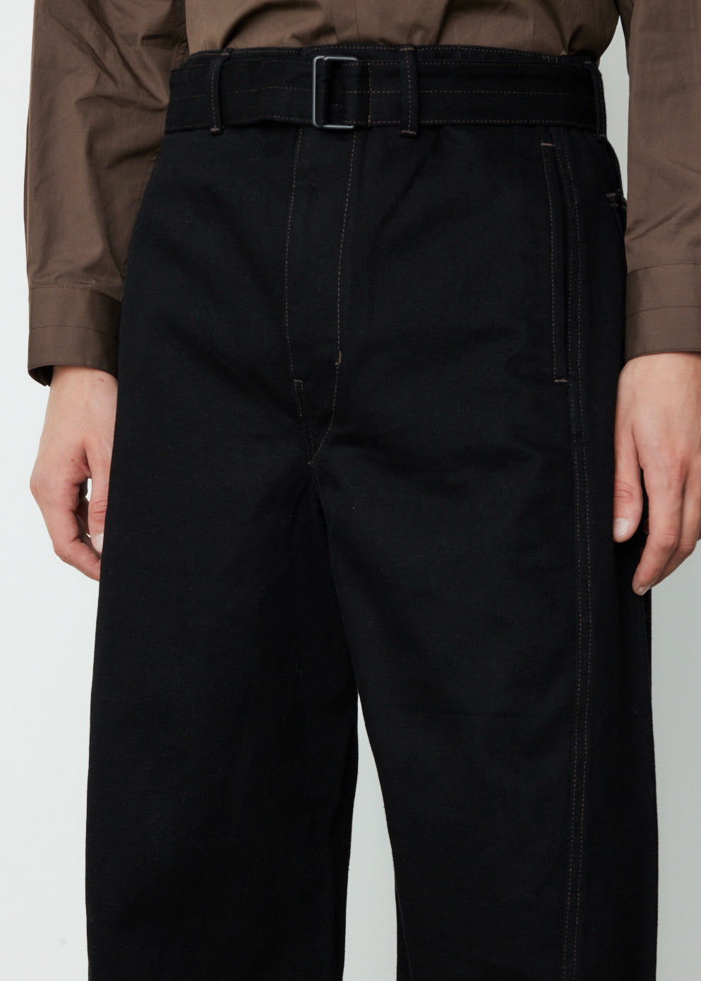 Twisted Belted Pants