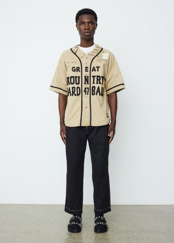 Chino Great Kountry Damaged Baseball Shirt