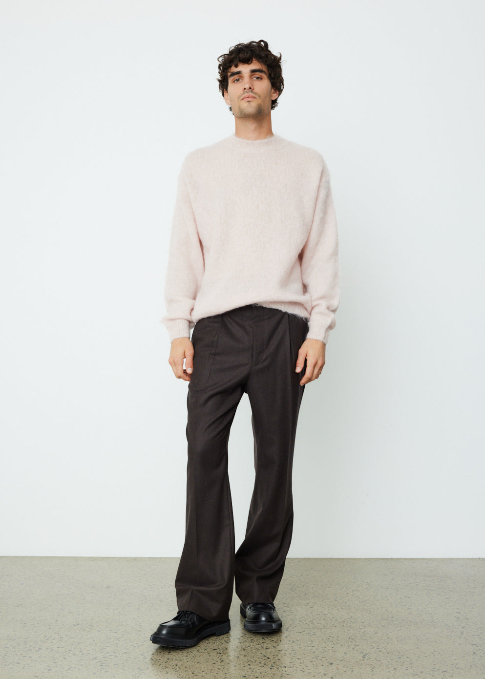 Brushed Super Kid Mohair Knit