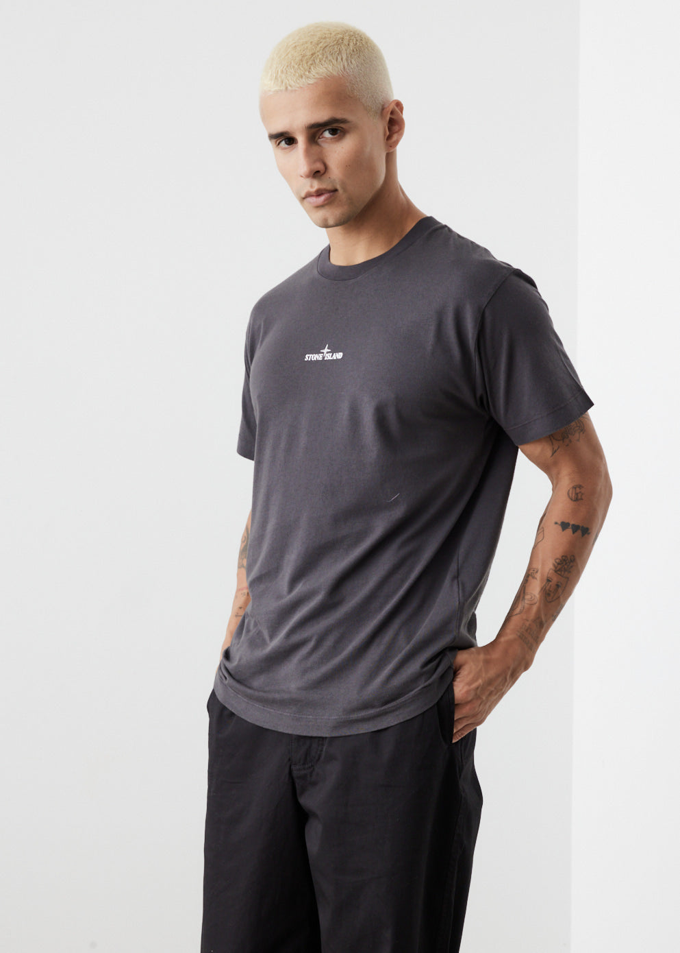 Two Side Logo Printed T-Shirt