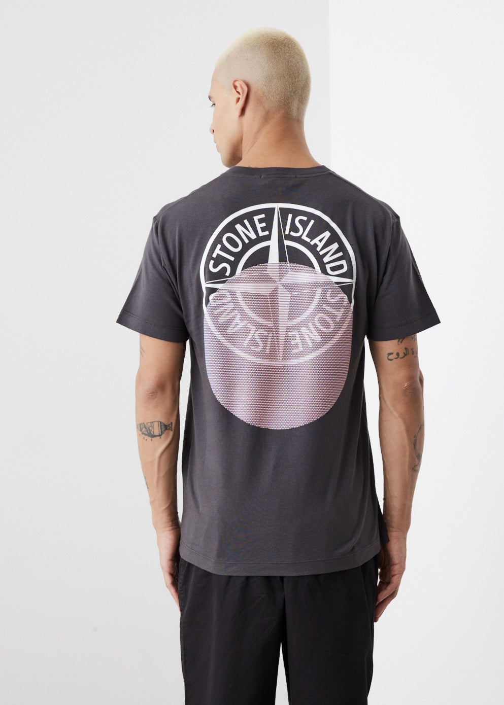 Two Side Logo Printed T-Shirt