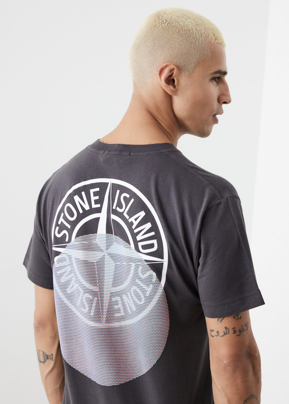 Two Side Logo Printed T-Shirt