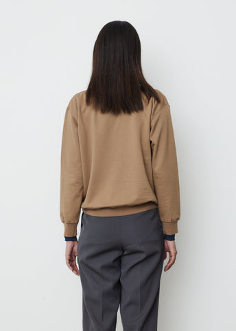 Elastic High Gauge Sweatshirt