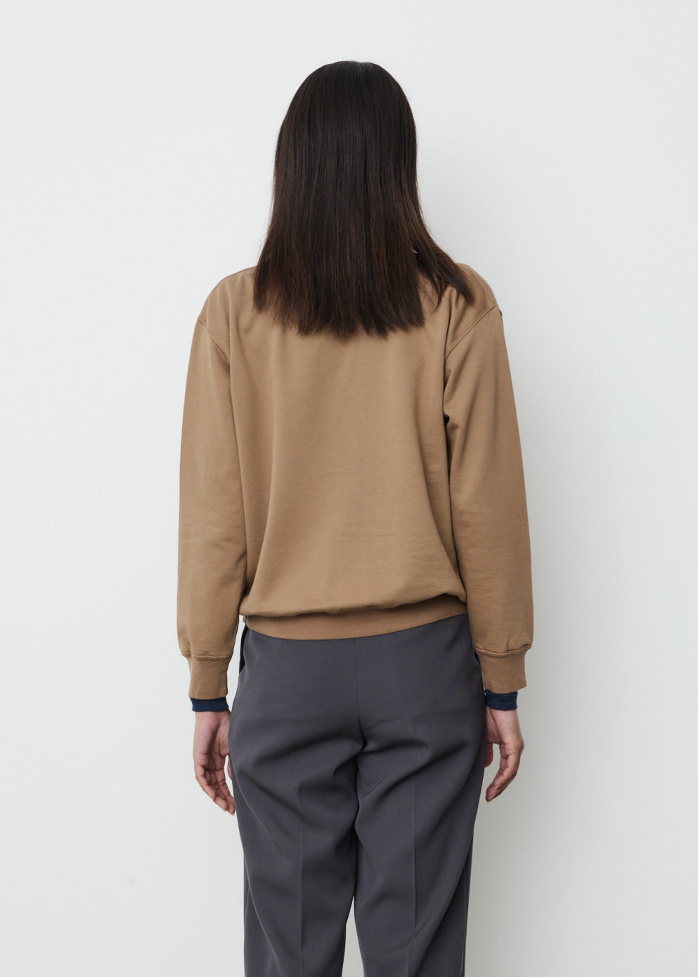 Elastic High Gauge Sweatshirt