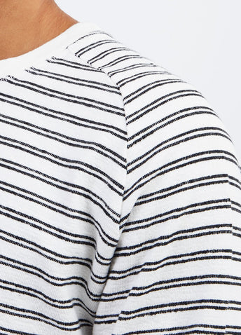 Organic Stripe Sweatshirt