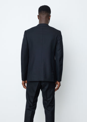 Wool Gabardine Blazer