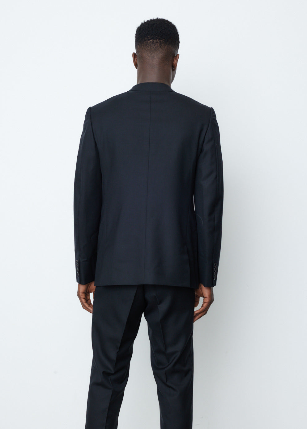 Wool Gabardine Blazer