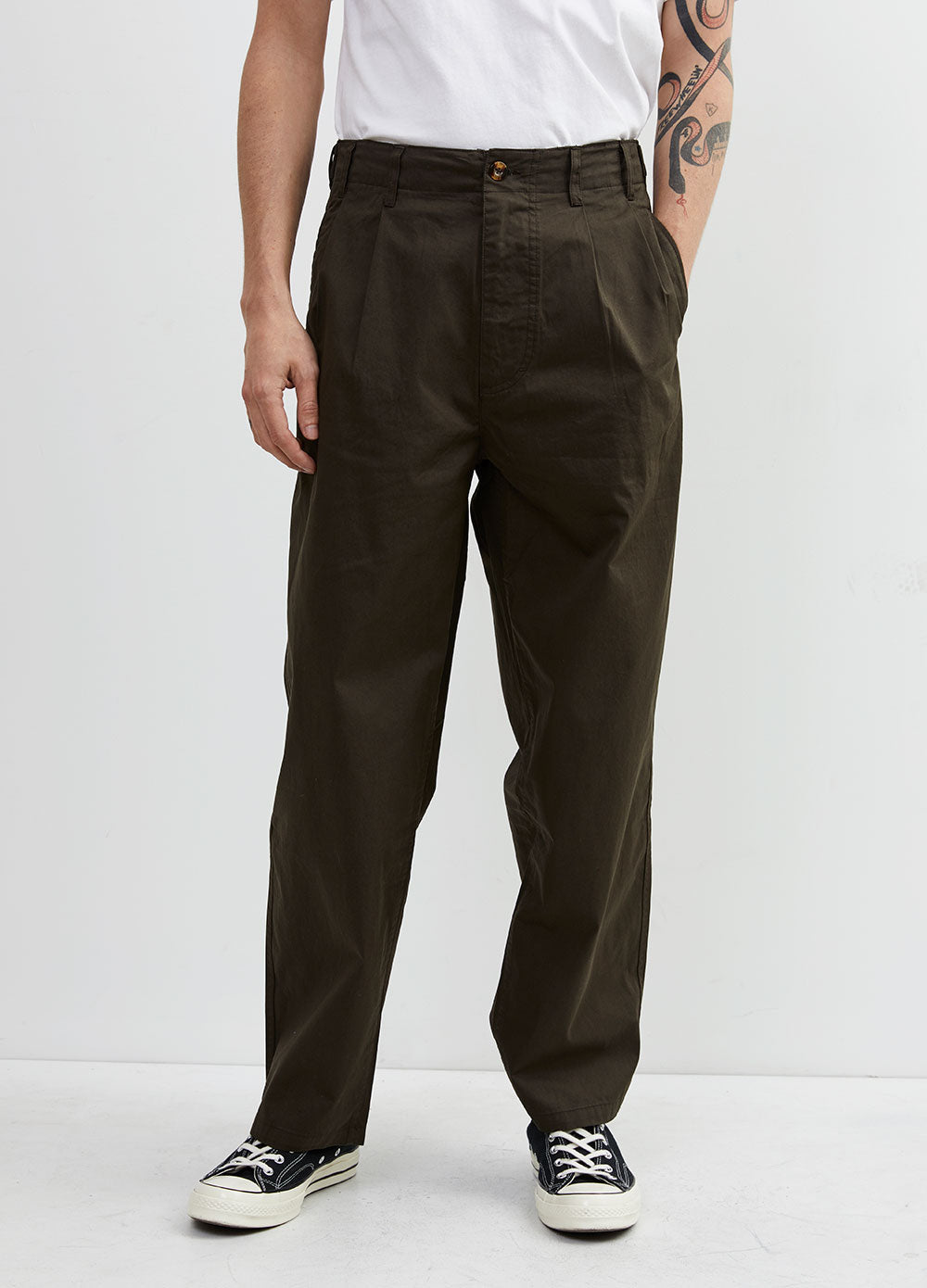 Pleated Pant