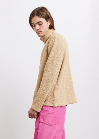 Shrunken Full-Zip Polo