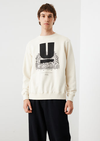U Printed Sweatshirt