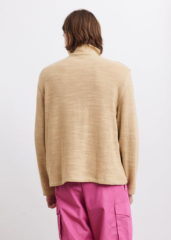 Shrunken Full-Zip Polo