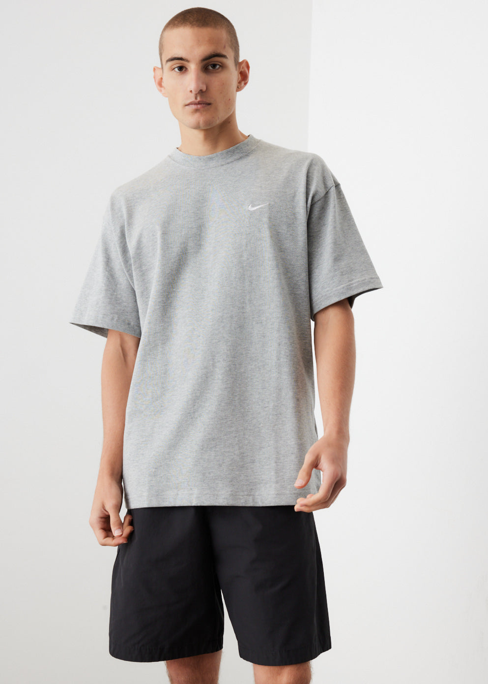 Solo Swoosh Nikelab T Shirt Black NRG Solo Swoosh T-shirt