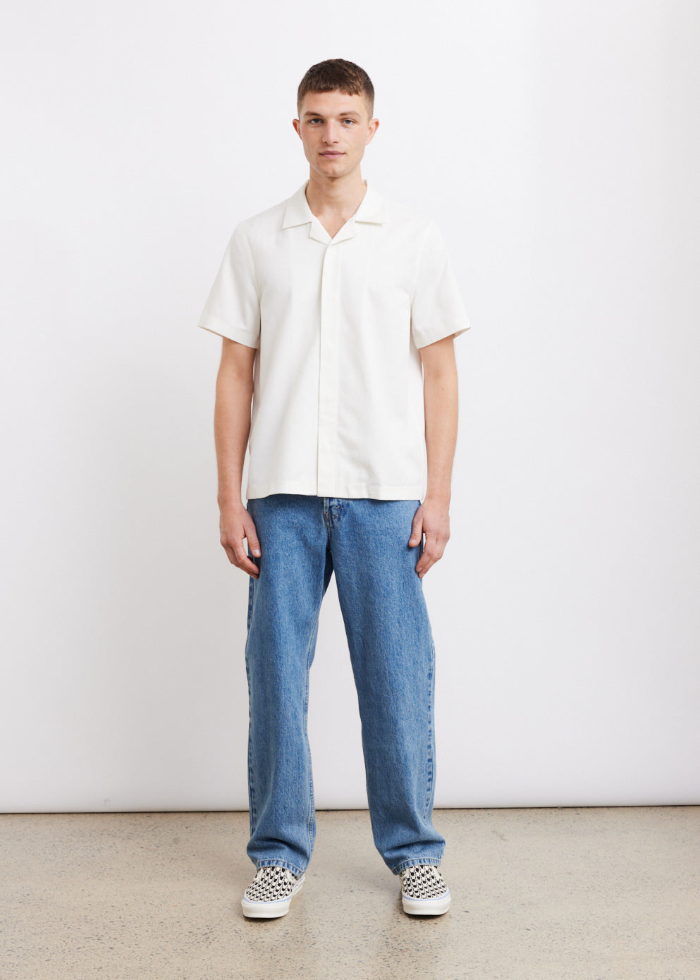 York Camp Collar Short Sleeve Shirt