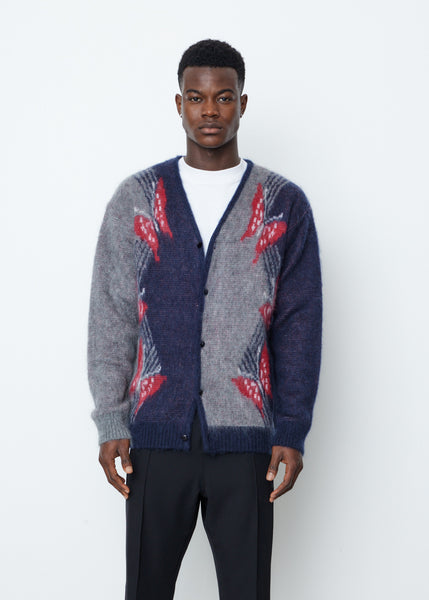 NEEDLES 23 AW MOHAIR CARDIGAN PAPILLON