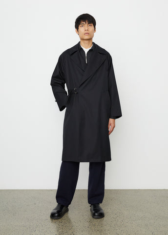 Cotton Garbardine Tielocken Coat
