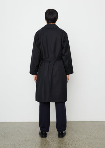 Cotton Garbardine Tielocken Coat