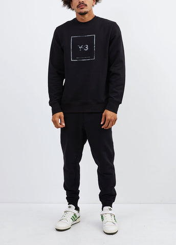 Reflective Square Logo Sweatshirt