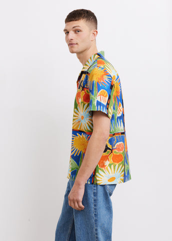 Summer Bloom Canty Short Sleeve Shirt