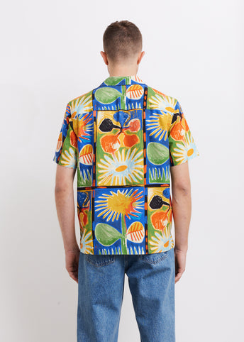 Summer Bloom Canty Short Sleeve Shirt