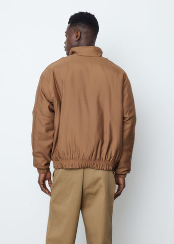 Solo Swoosh Satin Bomber Jacket