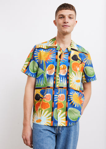 Summer Bloom Canty Short Sleeve Shirt