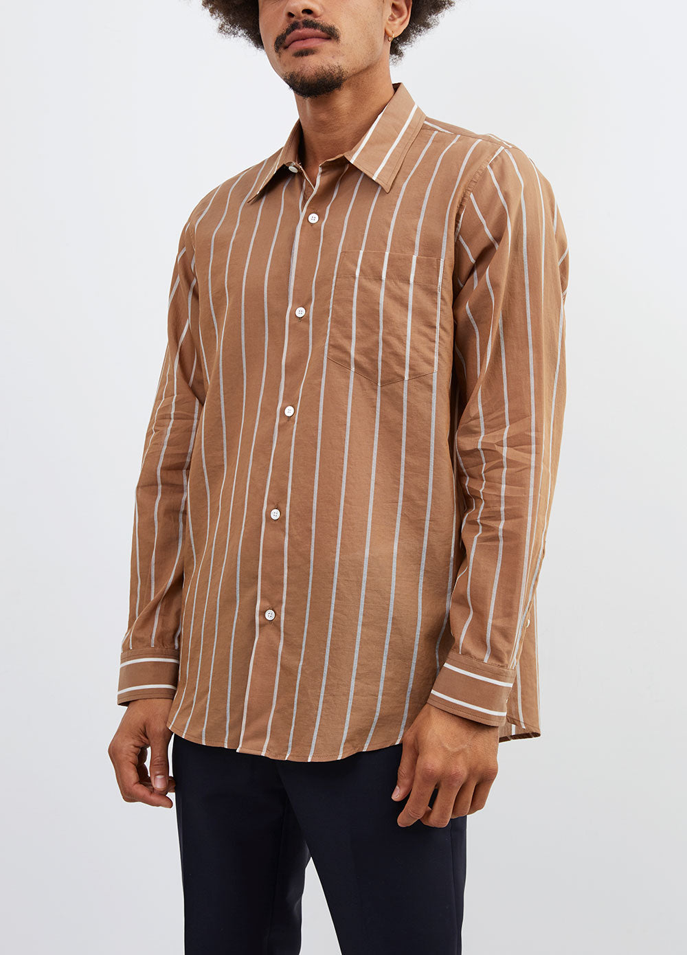 Striped Summer Fit Shirt