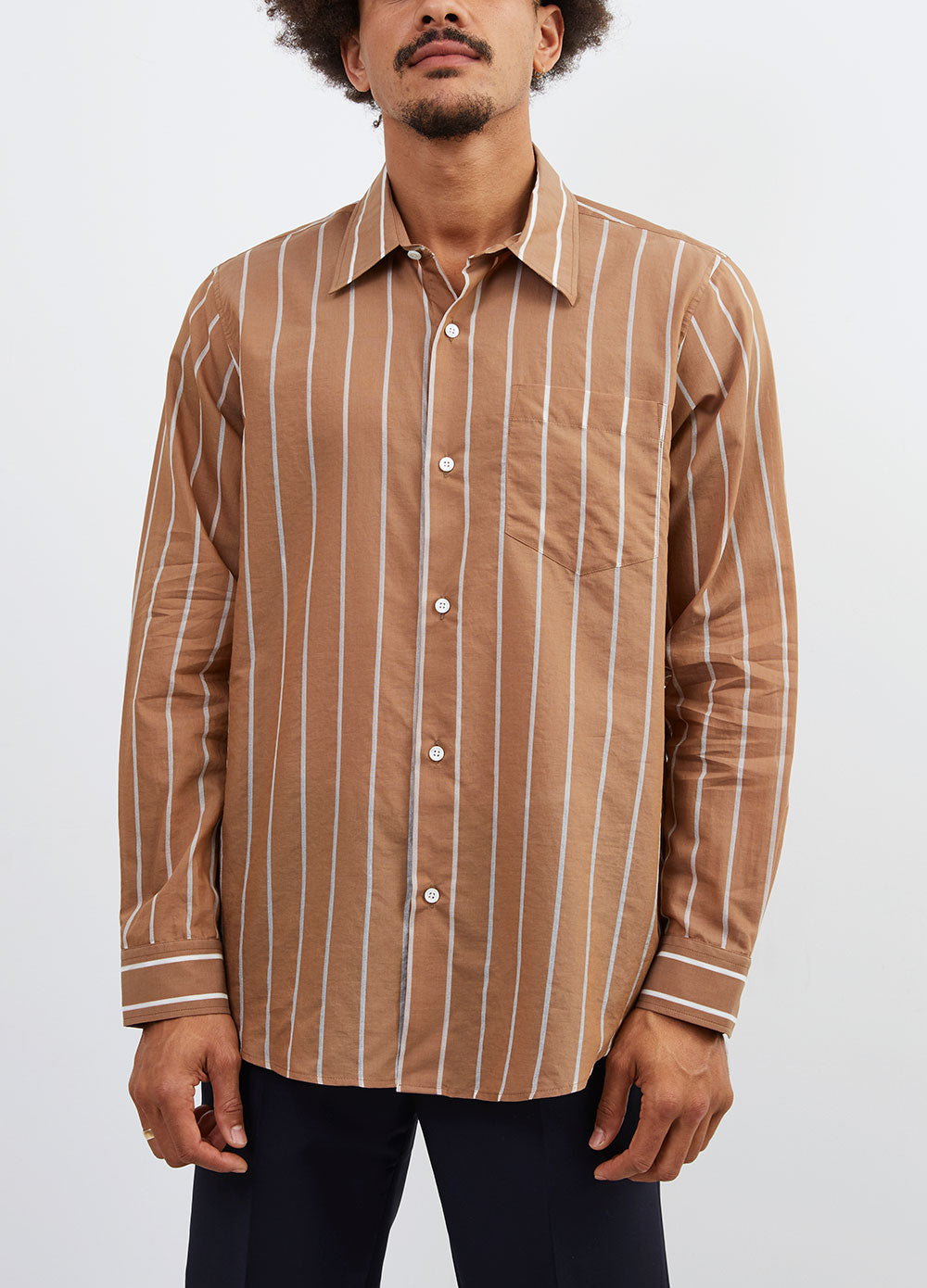 Striped Summer Fit Shirt