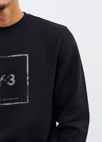 Reflective Square Logo Sweatshirt