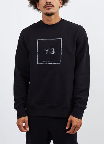 Reflective Square Logo Sweatshirt