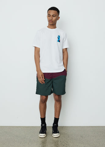 Waved Swim Shorts