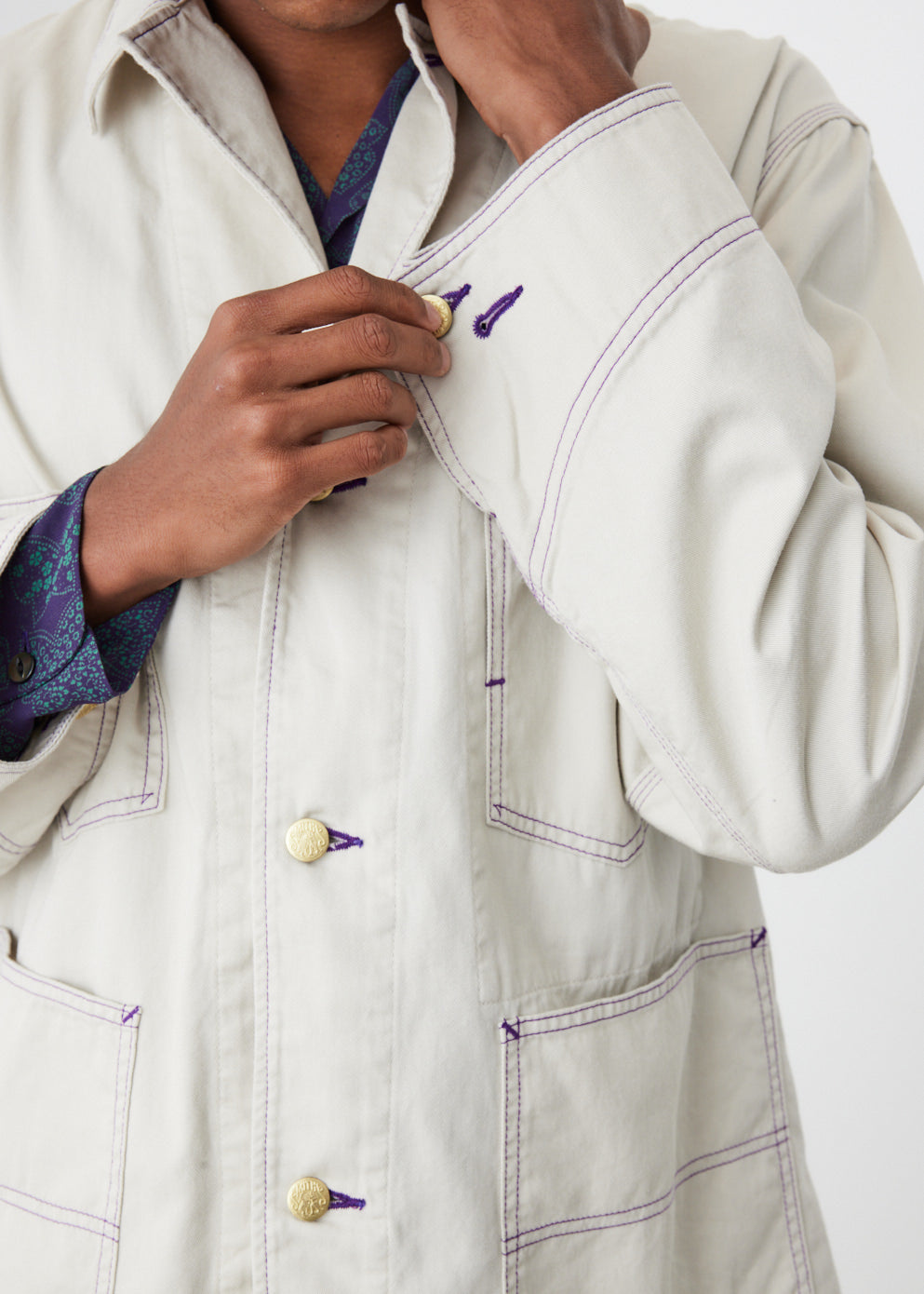 22AW needles × SMITH'Sコーデュロイカバーオール