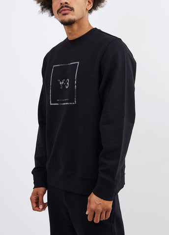 Reflective Square Logo Sweatshirt