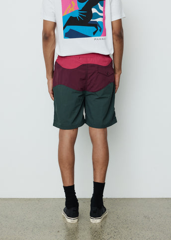 Waved Swim Shorts