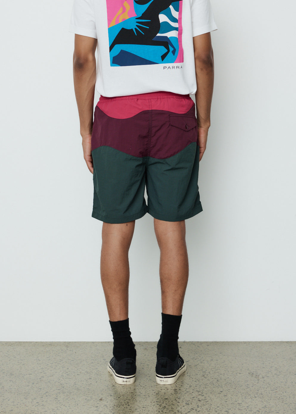 Waved Swim Shorts