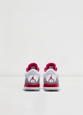 Air Jordan 3 'Cardinal Red' Sneakers