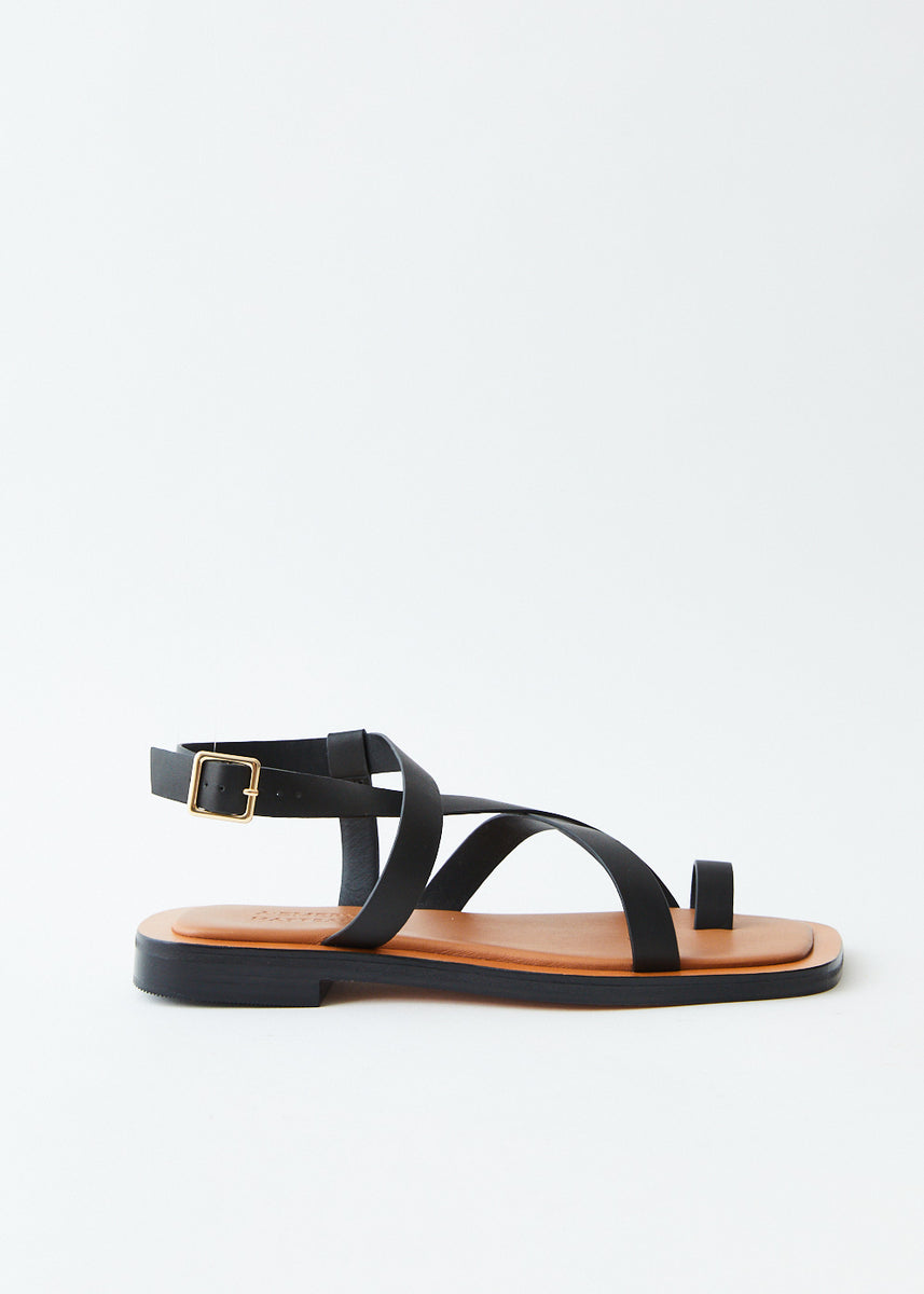 A.Emery x Matteau | Chocolate Spargi Sandal | The UNDONE