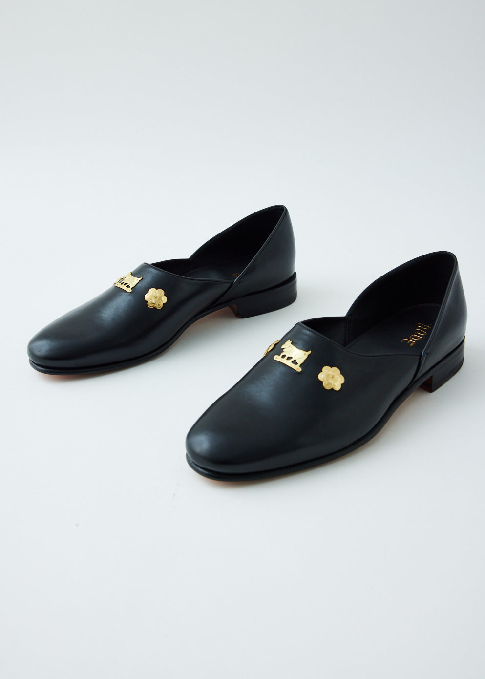 Cow and Flower Appenzeller House Shoes