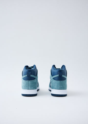 Dunk High Retro Premium 'Teal Suede' Sneakers