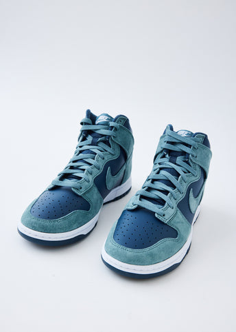 Dunk High Retro Premium 'Teal Suede' Sneakers