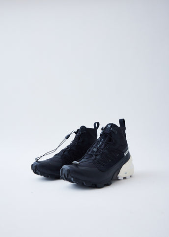 x Salomon Mid Black Sneakers
