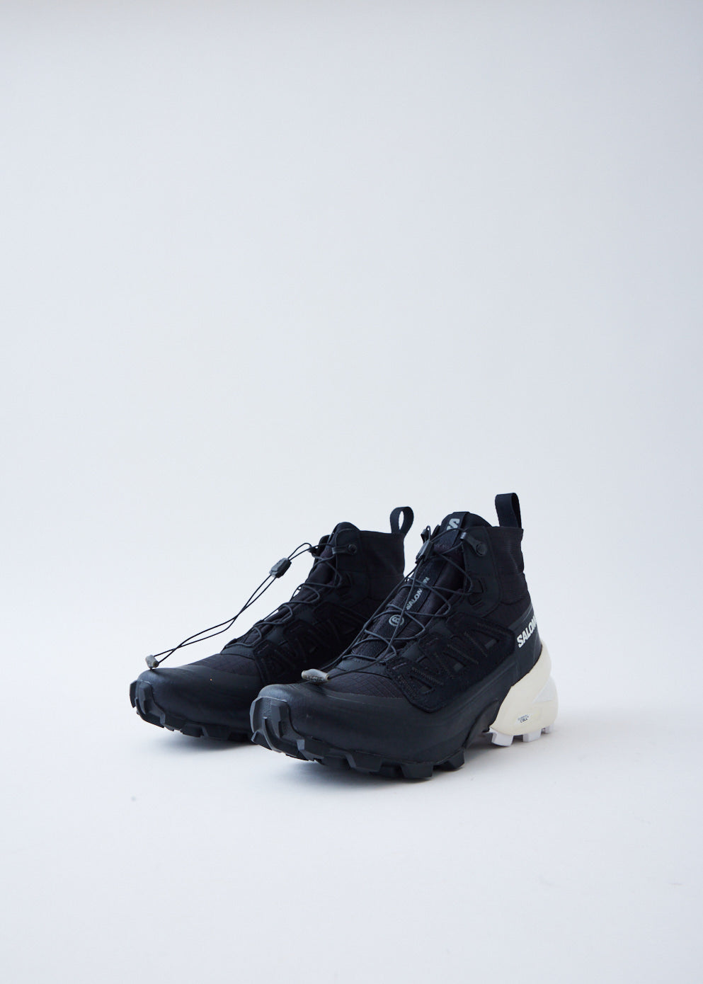x Salomon Mid Black Sneakers